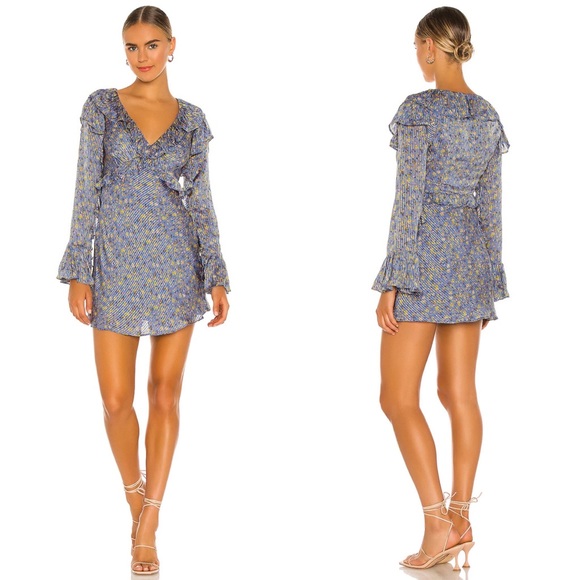Free People Dresses & Skirts - New Free People Sweetest Thing Ruffle Floral Mini Dress